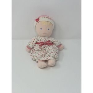 Carter's SmileyHappy Friends Smiley Happy Baby 9” Doll Rattle Infant Plush Toy